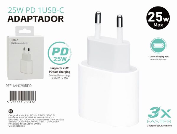 25W USB Type-C Mobile Adapter