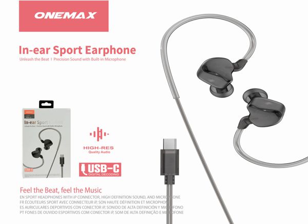 In Ear Earphone USB Type-C Connector