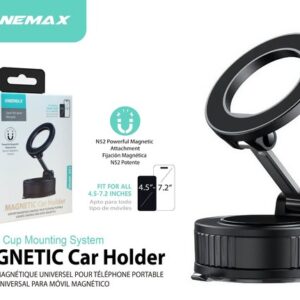 Magnetic Car Holder Suction Cup Mounting 4.5''-7.2''