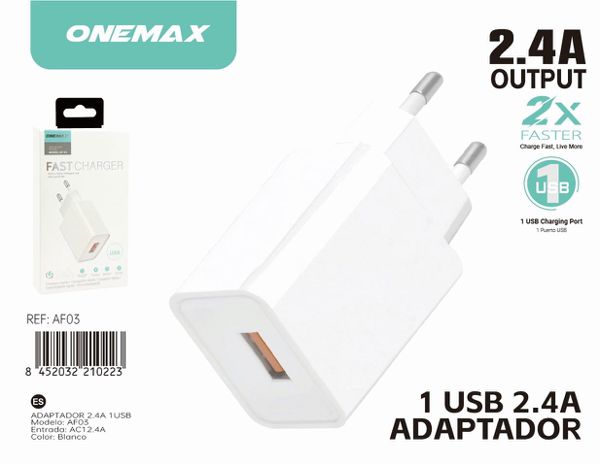 2.4a Mobile Adapter USB-a