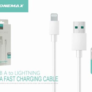 3.4a USB-a to Lightning Charging Cable 1m