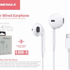 In Ear Wired Earphone Type-C Connector