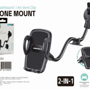 Phone Mount 2-in-1 Car Dashboard | Air Vent