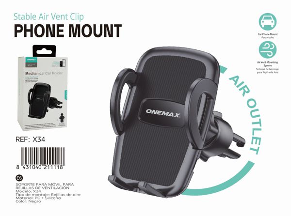 Car Phone Mount Stable Air Vent
