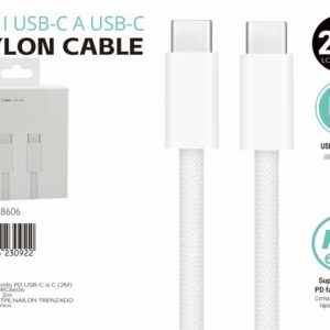 Charging Cable 2m Type-C to Type-C