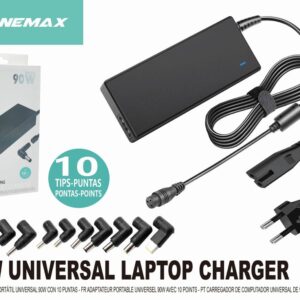 90W Universal Laptop Charger Multi-connector