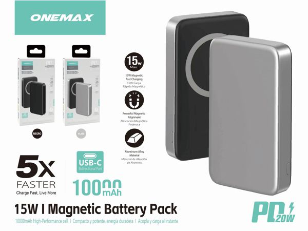 15W Power Bank Magnetic Wireless Charging 10000mAh Magsafe