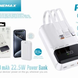 22.5W Power Bank 10000mAh Multi-connector