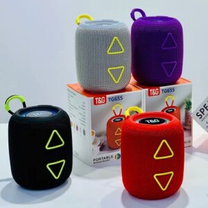 Wireless Speaker TG-655 Supports (Bluetooth, USB, Memory Card)
