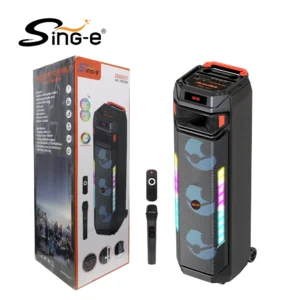 Wireless Speaker ZQS8317 Supports (Bluetooth, USB, Memory Card)